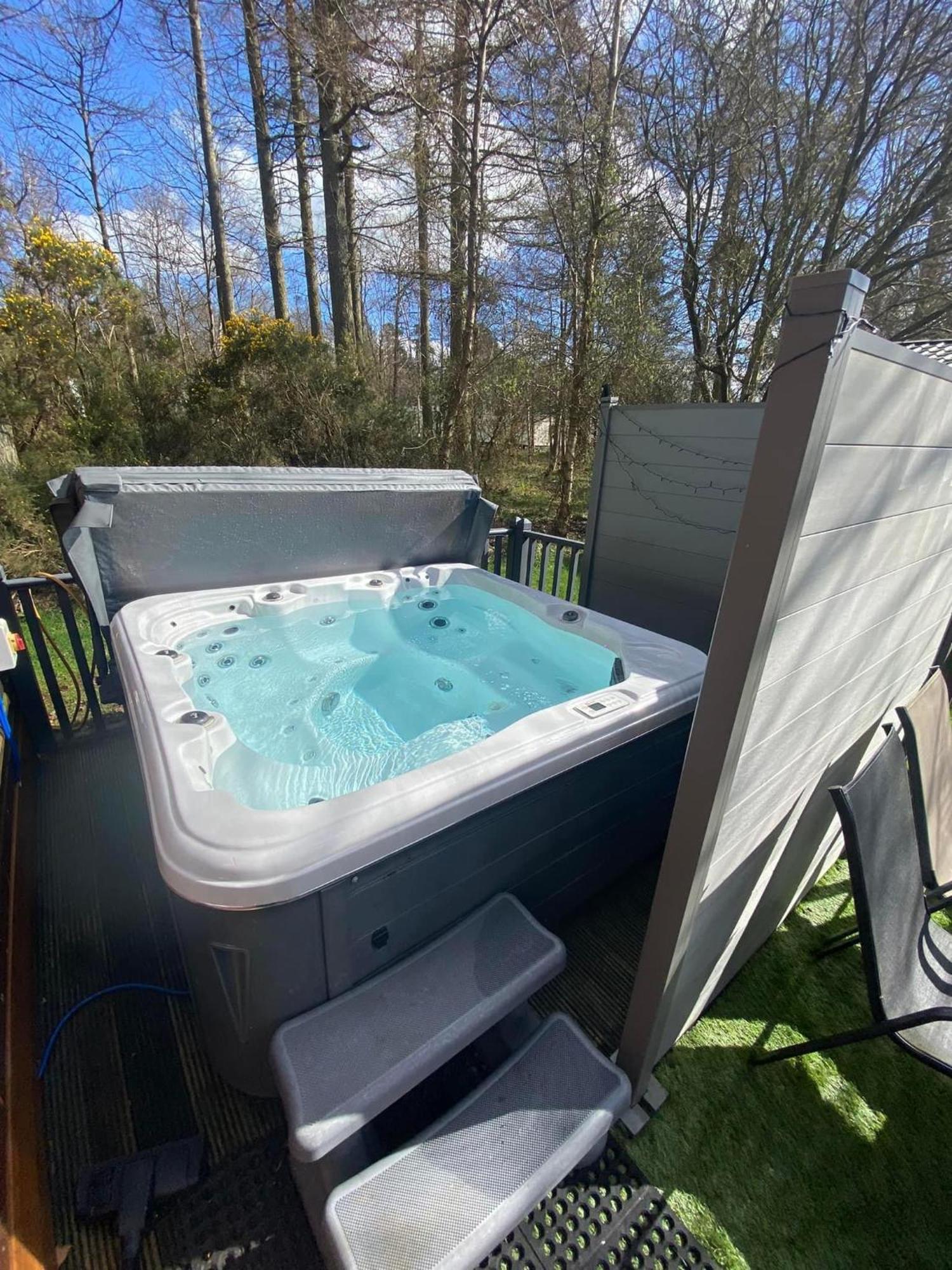 Tranquil Lodge Hot Tub And Free Golf Swarland Eksteriør bilde